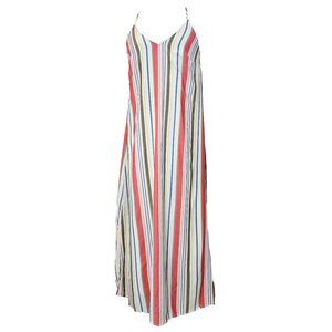 NWOT Old Navy Spaghetti Strap Maxi Dress Off-White Medium